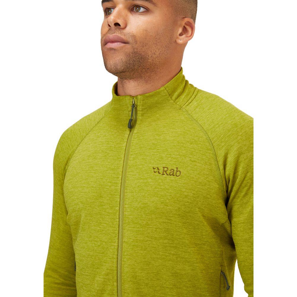 Rab Men's Nexus Full-Zip Stretch Fleece (Aspen Green) - Image 15
