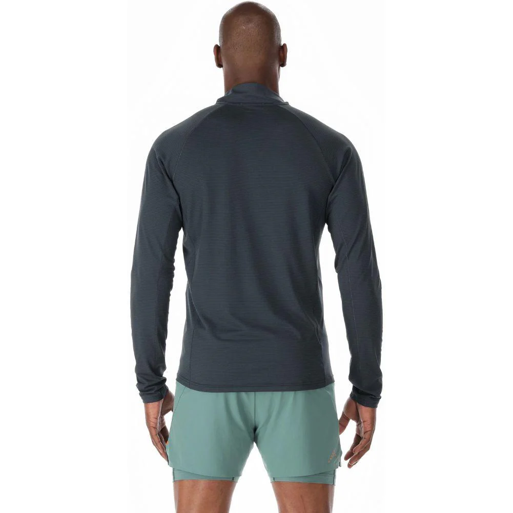 Rab Men's Sonic LS Zip (Beluga) - Image 4