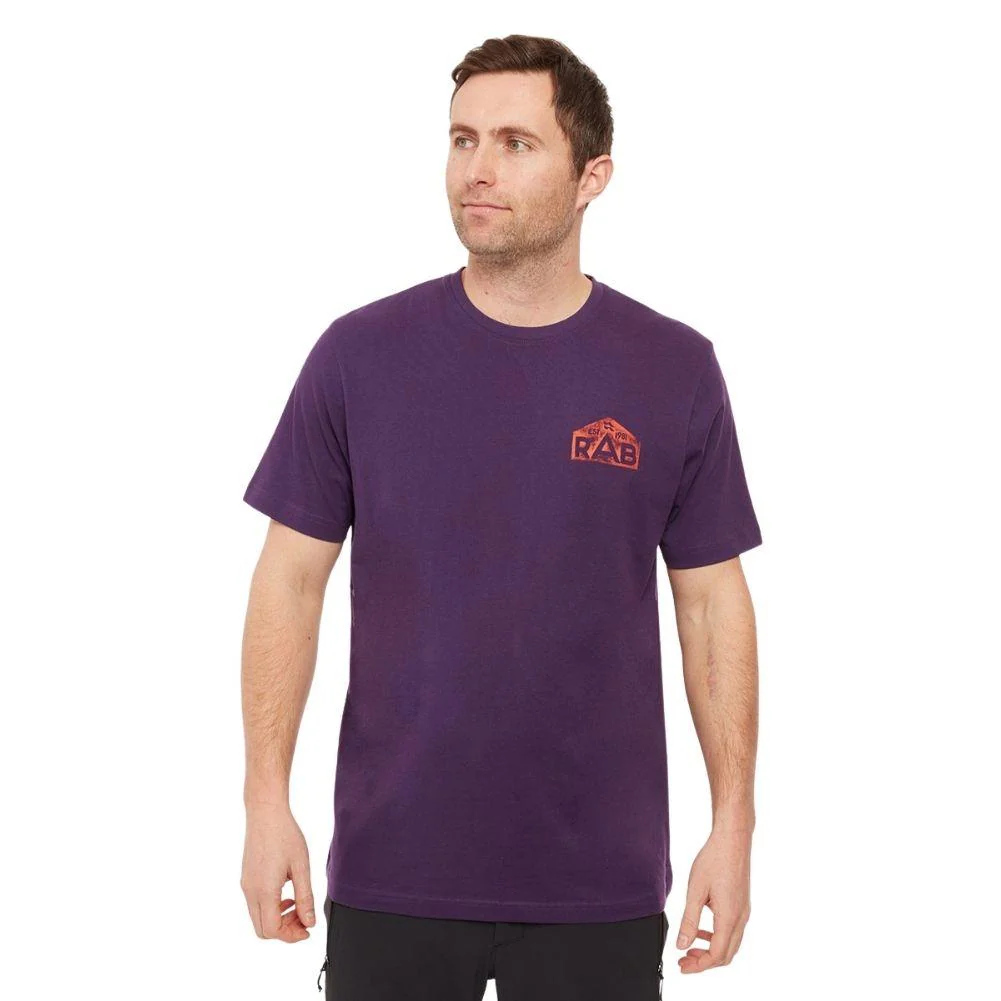 Rab Men's Stance Hex Tee (Purple Quartz) - Image 3