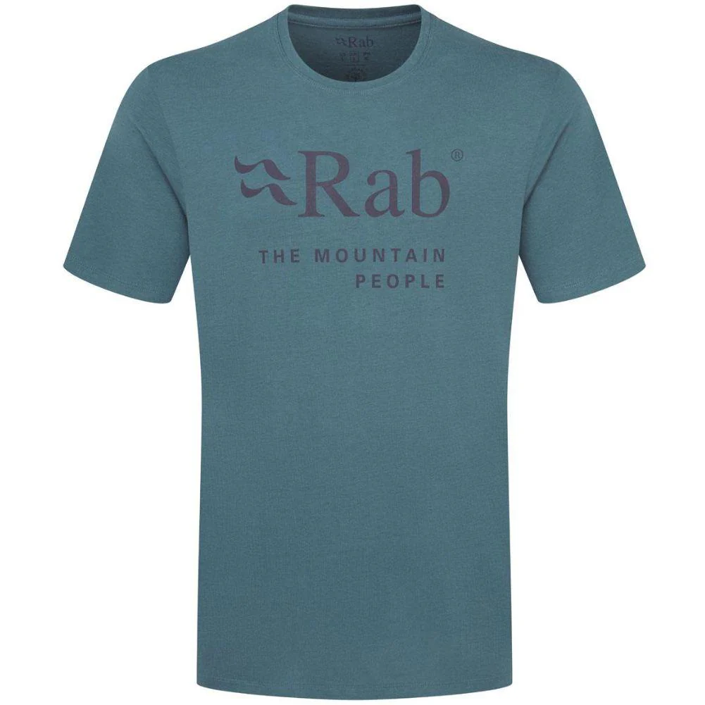 Rab Men's Stance Mountain Organic Cotton Tee (Orion Blue)