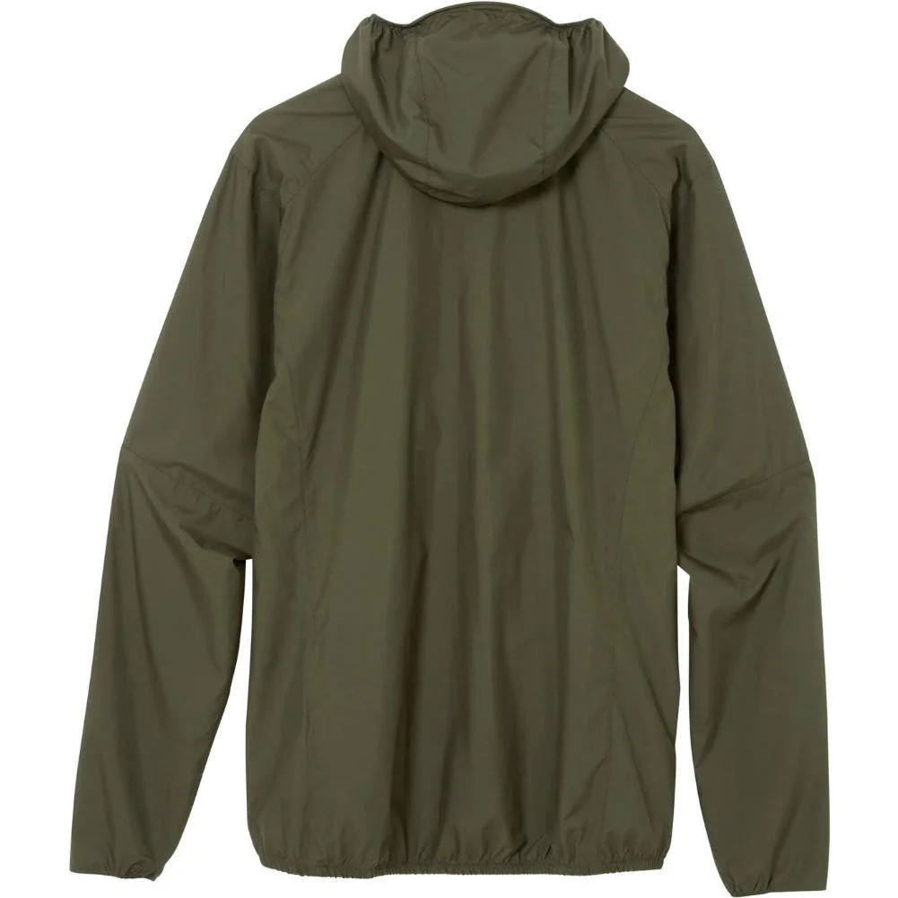 Rab Men's Windgather Hooded Jacket (Army) - Image 2