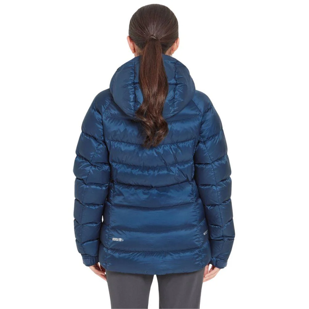 Rab Women's Glaceon Pro Down Jacket - 16 (Tempest Blue) - Image 4