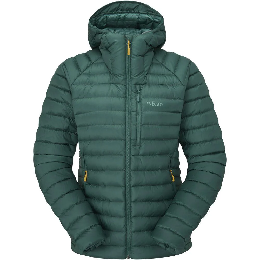 Rab Women's Microlight Alpine Down Jacket (Green Slate)