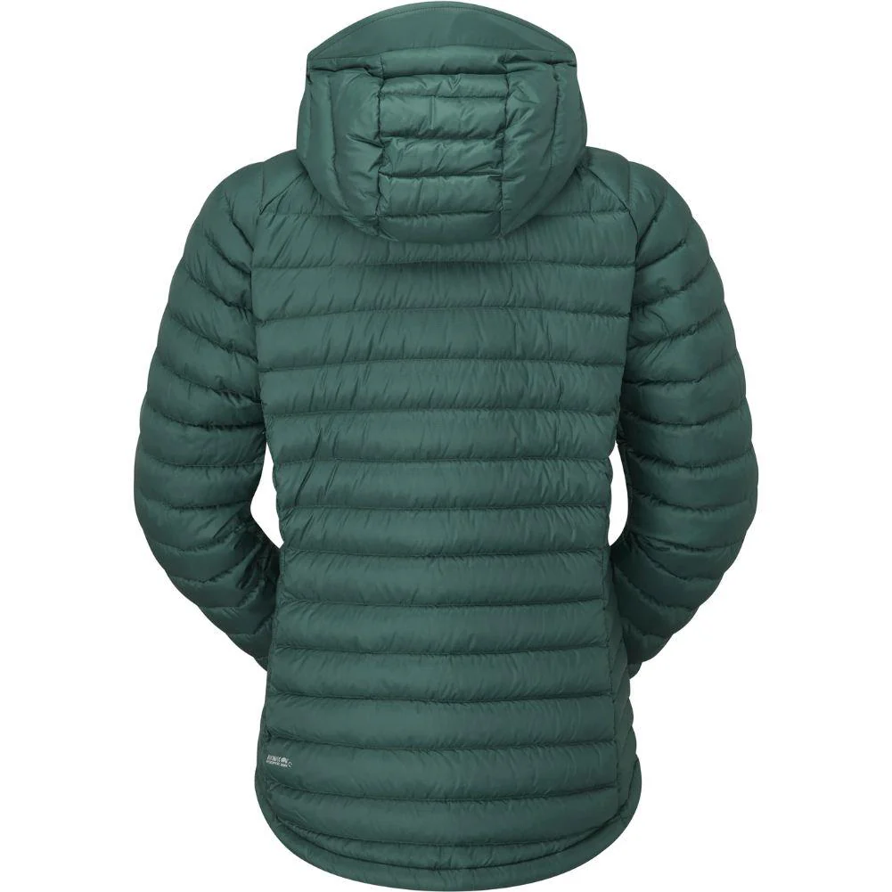Rab Women's Microlight Alpine Down Jacket (Green Slate) - Image 2