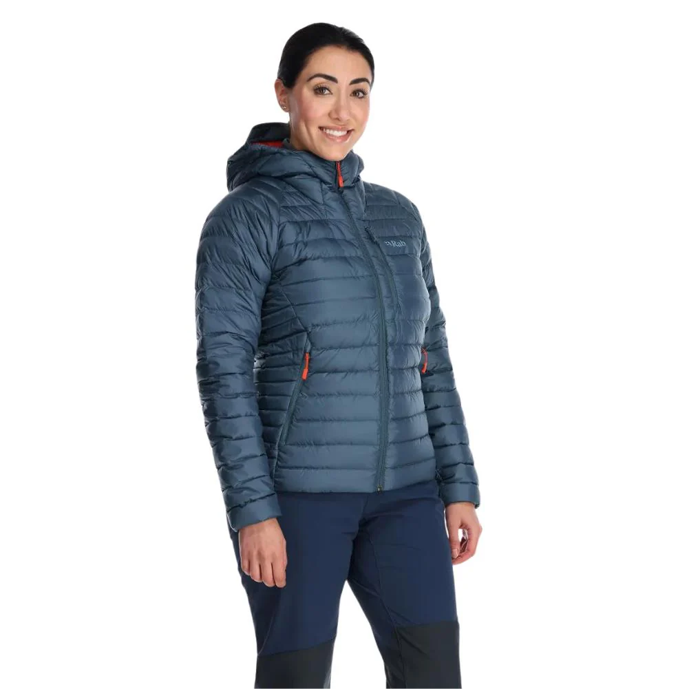 Rab Women's Microlight Alpine Down Jacket (Orion Blue) - Image 2