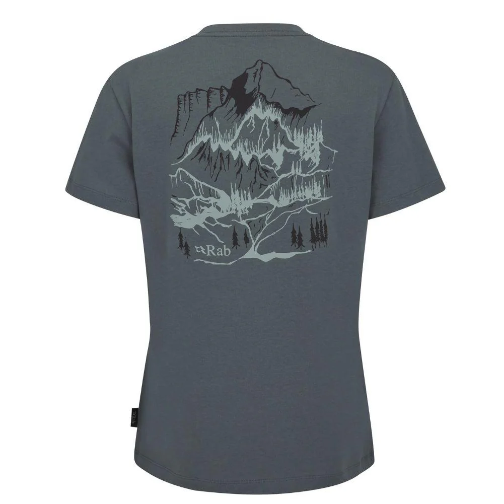 Rab Women's Tuku Ridge Tee (Orion Blue) - Image 2