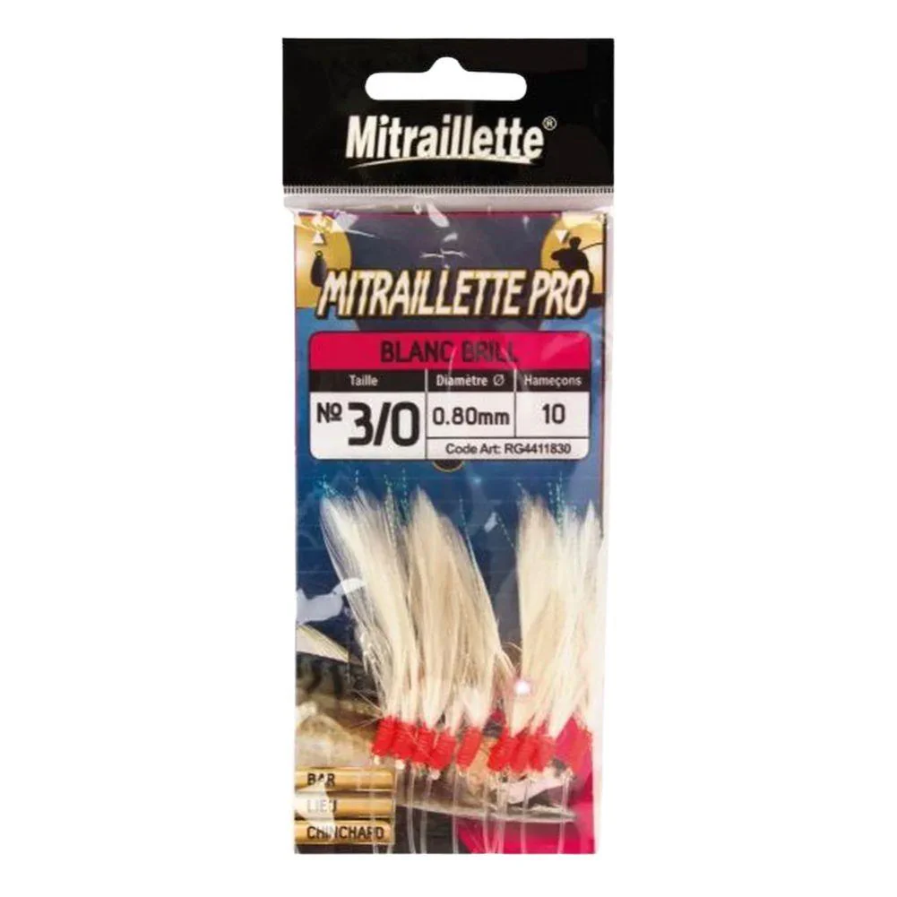 Ragot Mitraillette Original Special Pro Fishing Feather (White Bright)