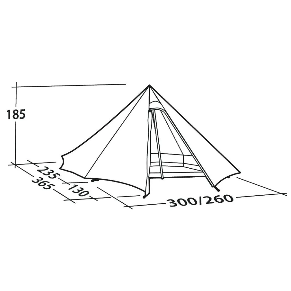 Robens Fairbanks Polycotton Tipi Tent (2024) - Image 15