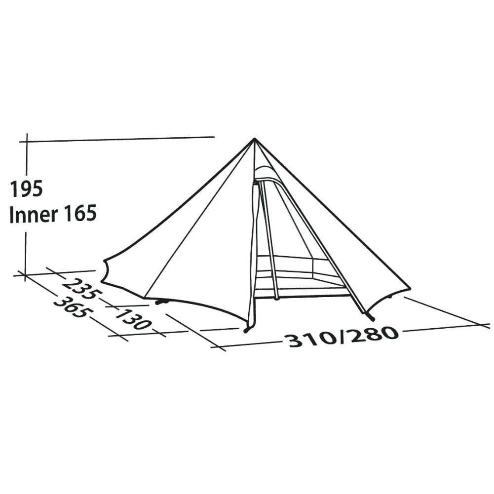 Robens Green Cone PRS Tipi Tent (2022) - Image 10