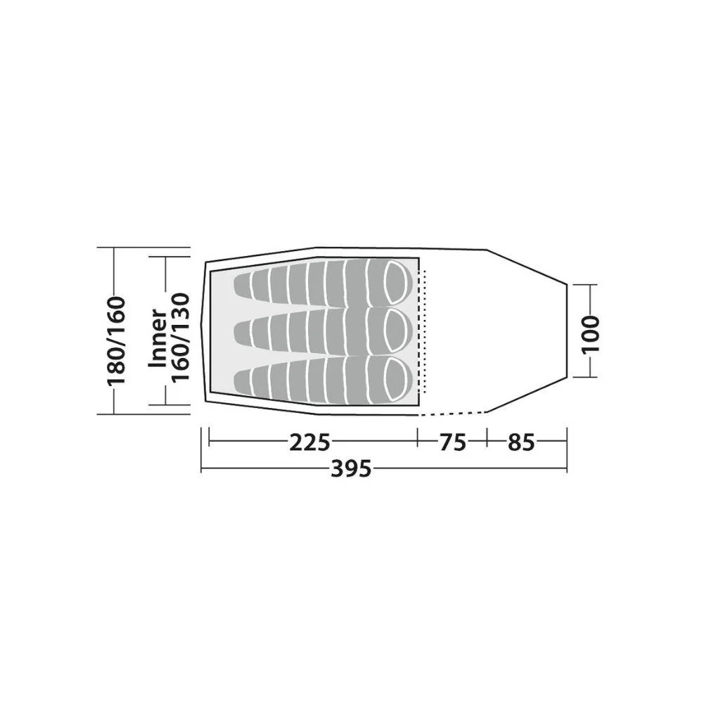 Robens Voyager 3EX 3 Man Trekking Tent - Image 3