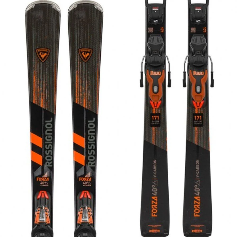 Rossignol Forza 40V Carbon Skis &amp; Xpress 11 GW Bindings (2024) - Image 2