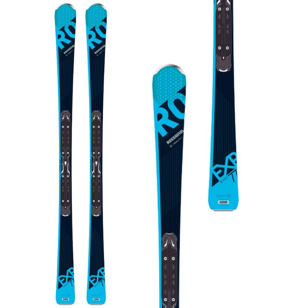 Rossignol Men's Experience 77 Basalt Skis & Look Xpress 11 Bindings - 168cm