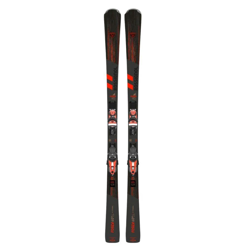 Rossignol Men's Forza 60D V-TI Skis & SPX 12 Konect GW Bindings - Image 4