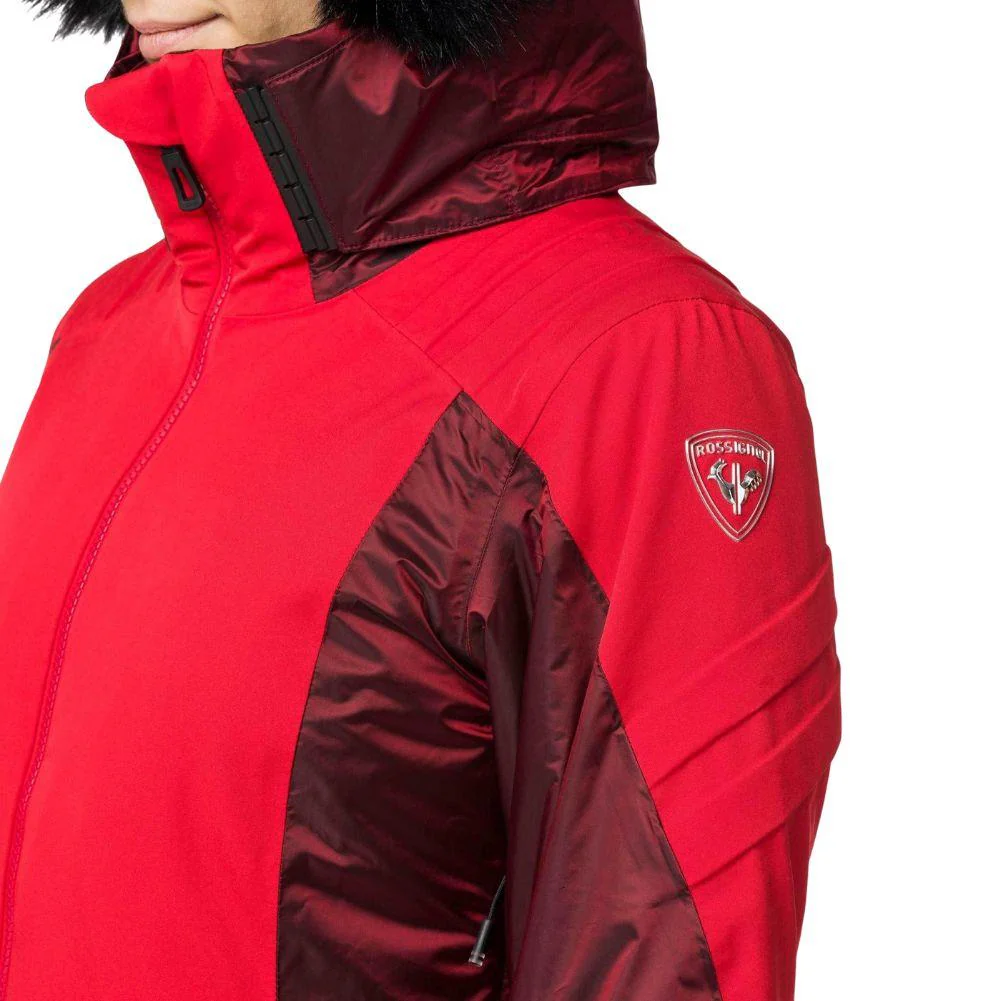 Rossignol Women's Aile Ski Snowsports Jacket - 10UK (Carmin Red) - Image 3