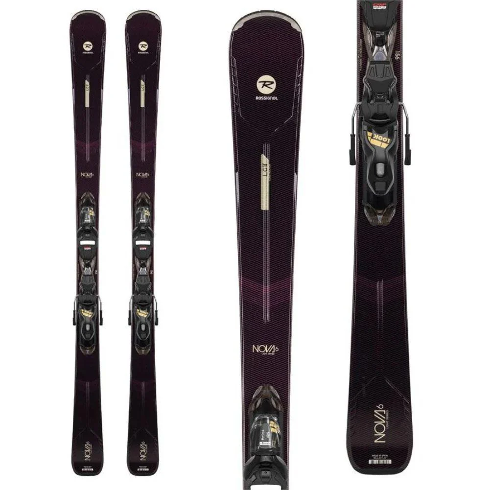 Rossignol Women's Nova 6 Skis + Xpress 11 GW Bindings (2023) - Image 2