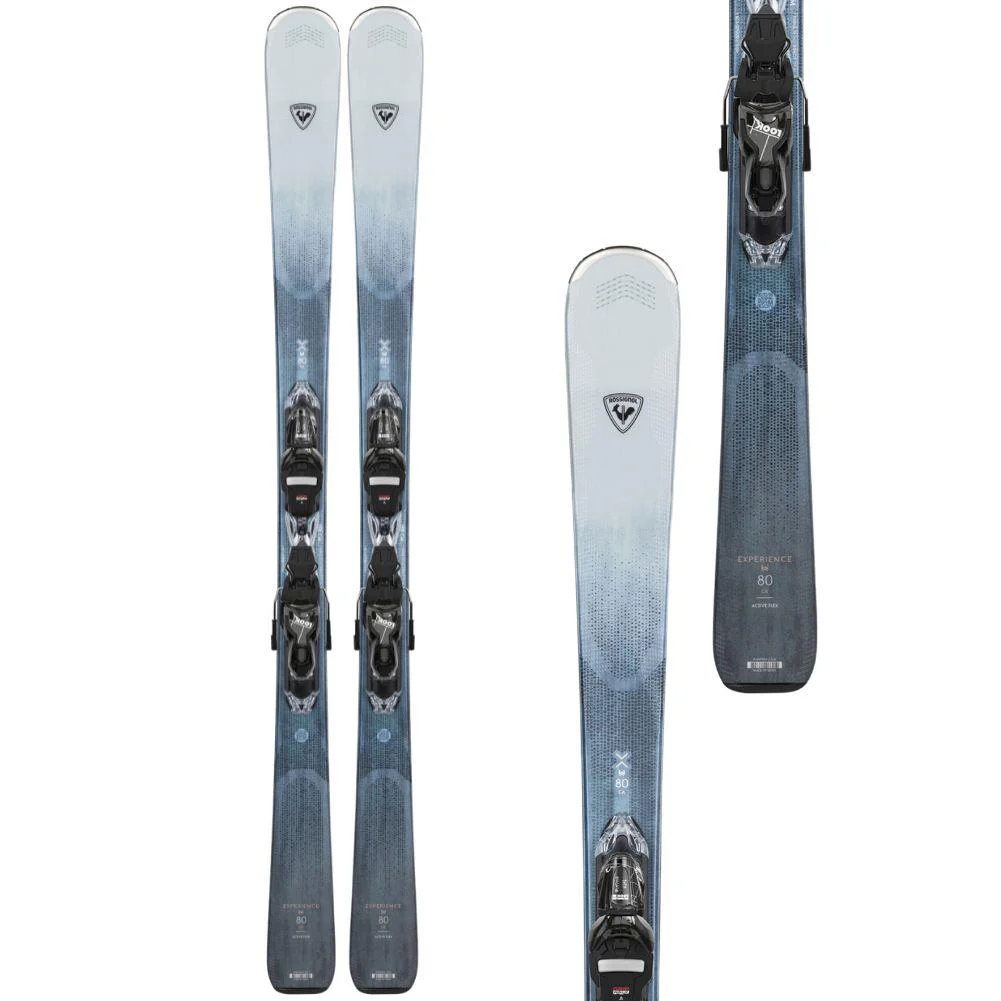 Rossignol Womens's Experience 80 Carbon Skis & Xpress 11 GW B83 Bindings