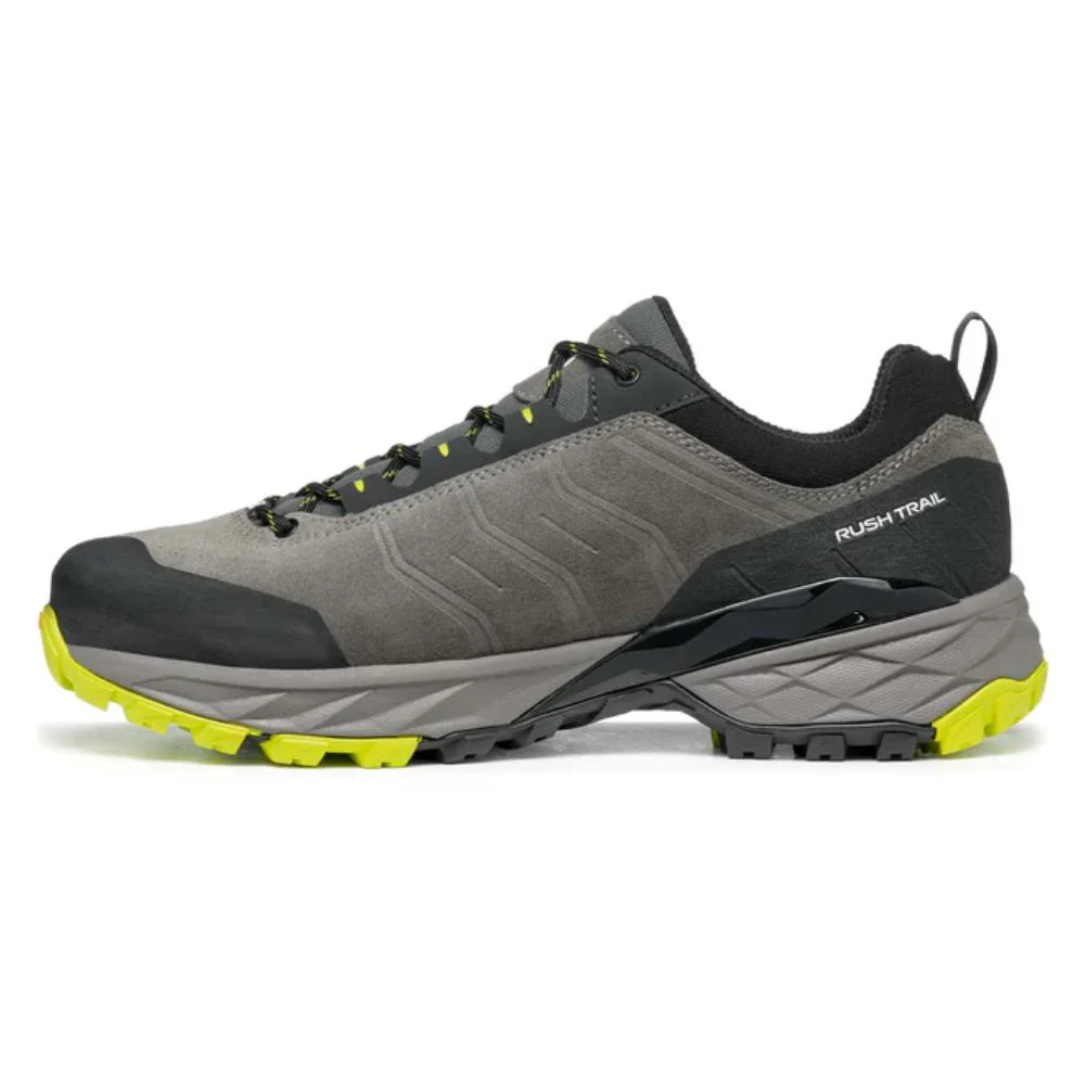 Scarpa Men's Rush Trail GTX Walking Shoe (Titanium/Lime) - Image 3