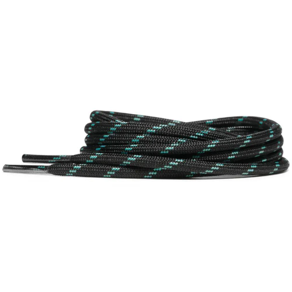 Scarpa Mountain Boots Laces (Black/Lagoon)