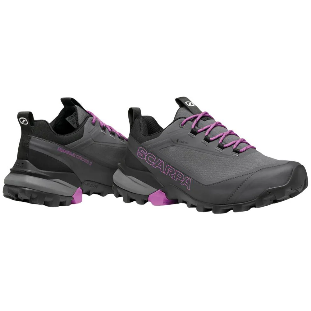 Scarpa Women's Ribelle Cross 2 GTX Walking Shoes (Dark Grey/Purple) - Image 6