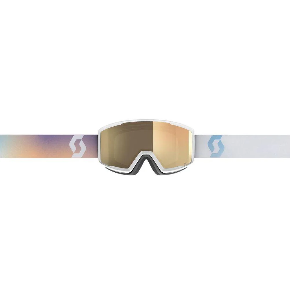 SCOTT Factor Pro Light Sensitive Snow Sports Goggle (Bronze chrome/White/Soft Pink) - Image 2
