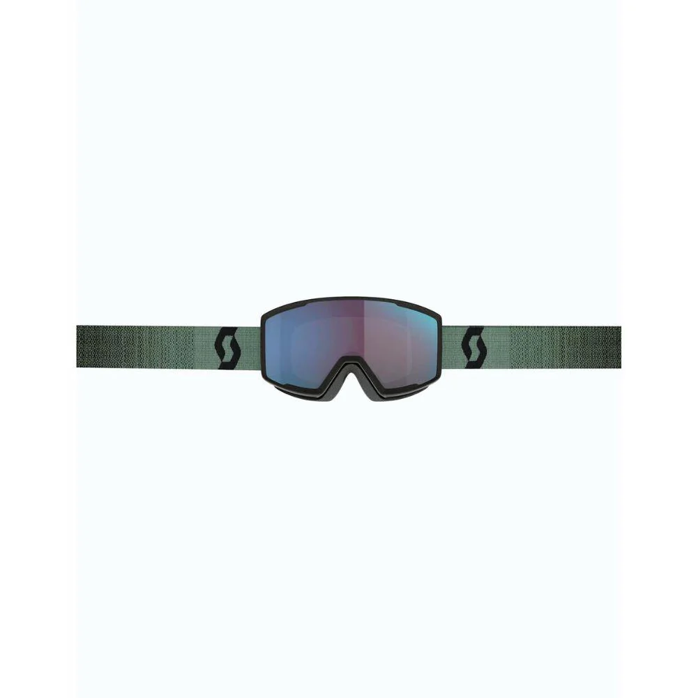Scott Factor Pro Snow Sports Goggles (Soft Green/Black-Enhancer Blue Chrome) - Image 2