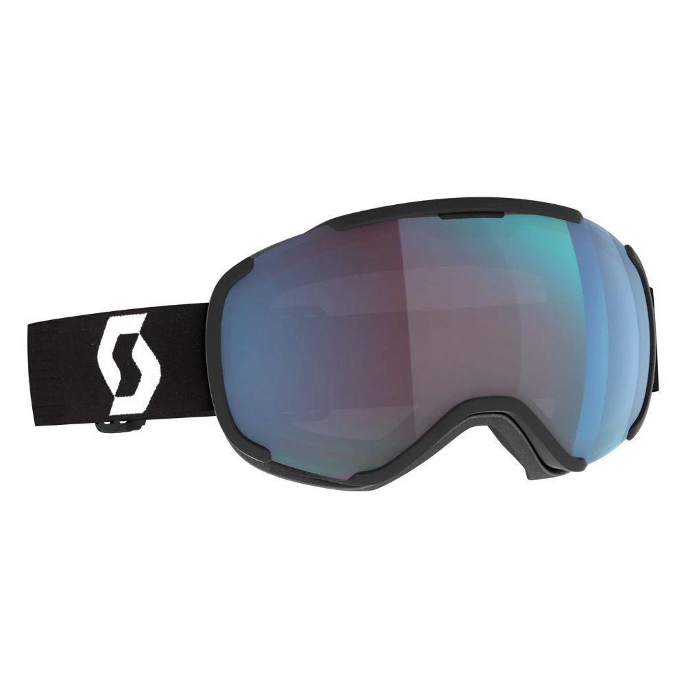 Scott Faze 11 Snow Sports Goggles (Mineral Black White/Enhancer Blue Chrome)
