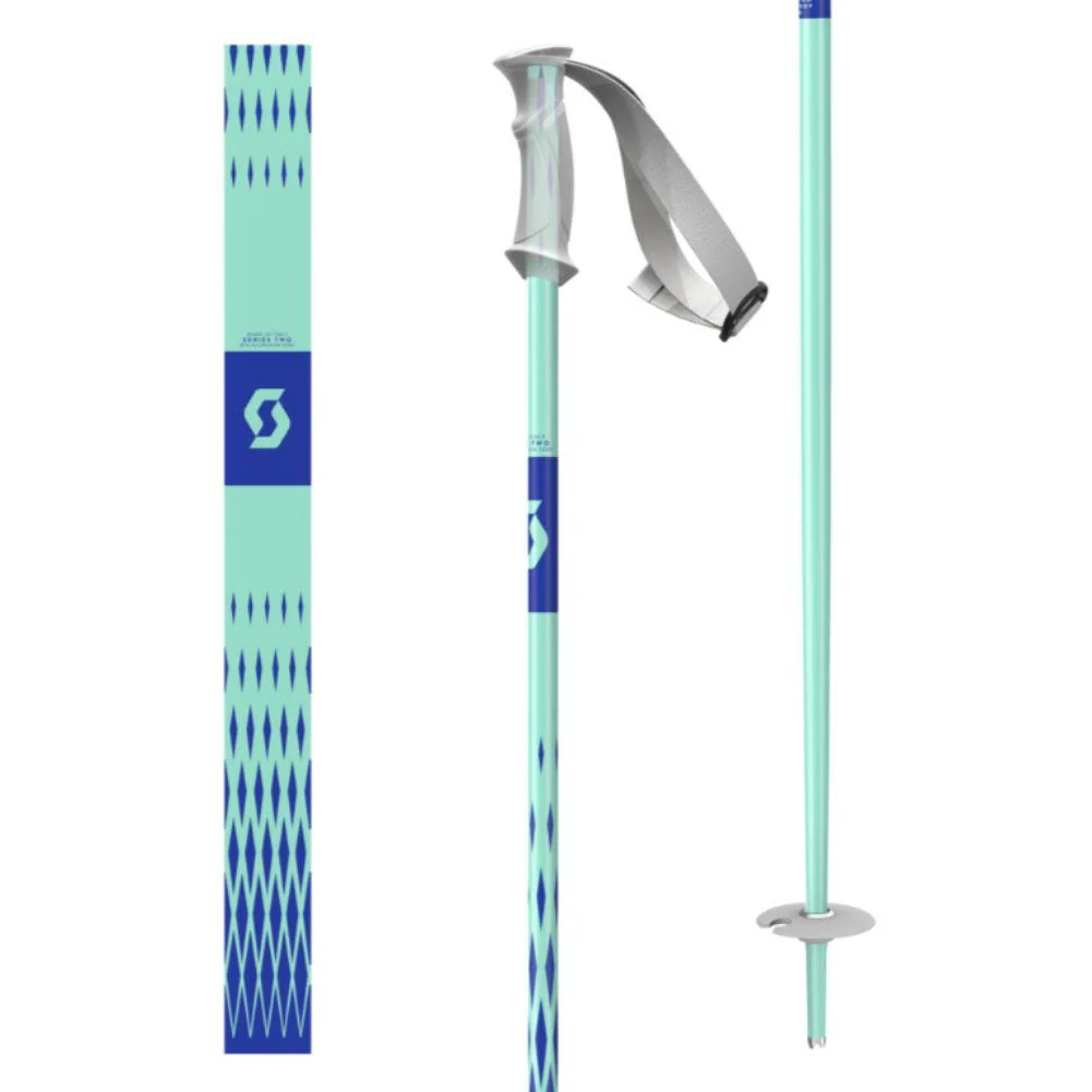 Scott Koko Ski Poles (Mint Green)