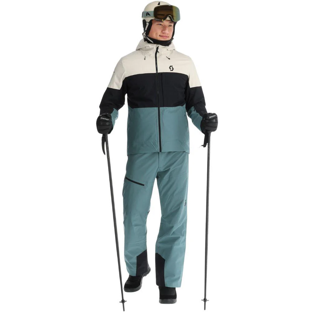 SCOTT Men's Ultimate Dryo 10 Jacket (Frozen Blue/Dust White) - Image 3