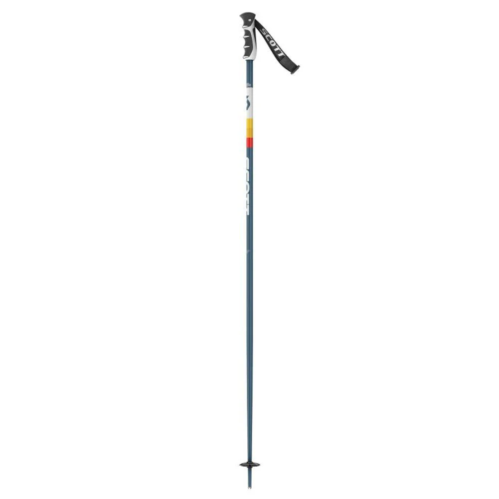 Scott Sun Valley Ski Poles (Retro Blue-Red) - Image 2