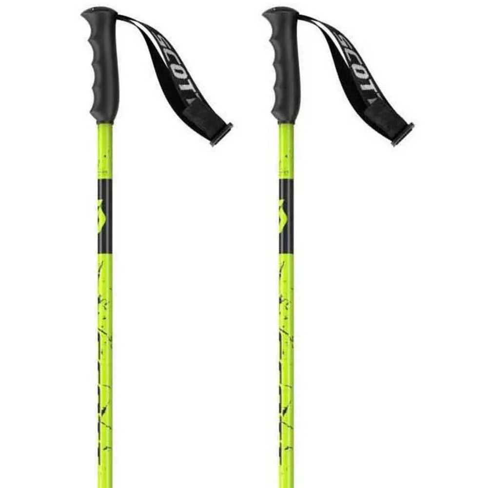 Scott Team Issue Junior Poles (Black/Neon Yellow) - Image 5