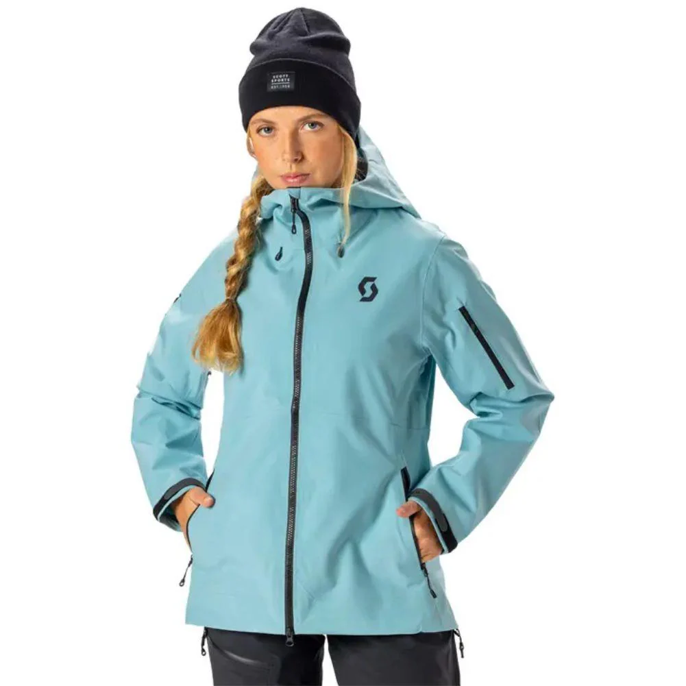 SCOTT Women's Explorair 3 Layer Snow Sports Jacket (Paradise Pink/Bliss Pink) - Image 3