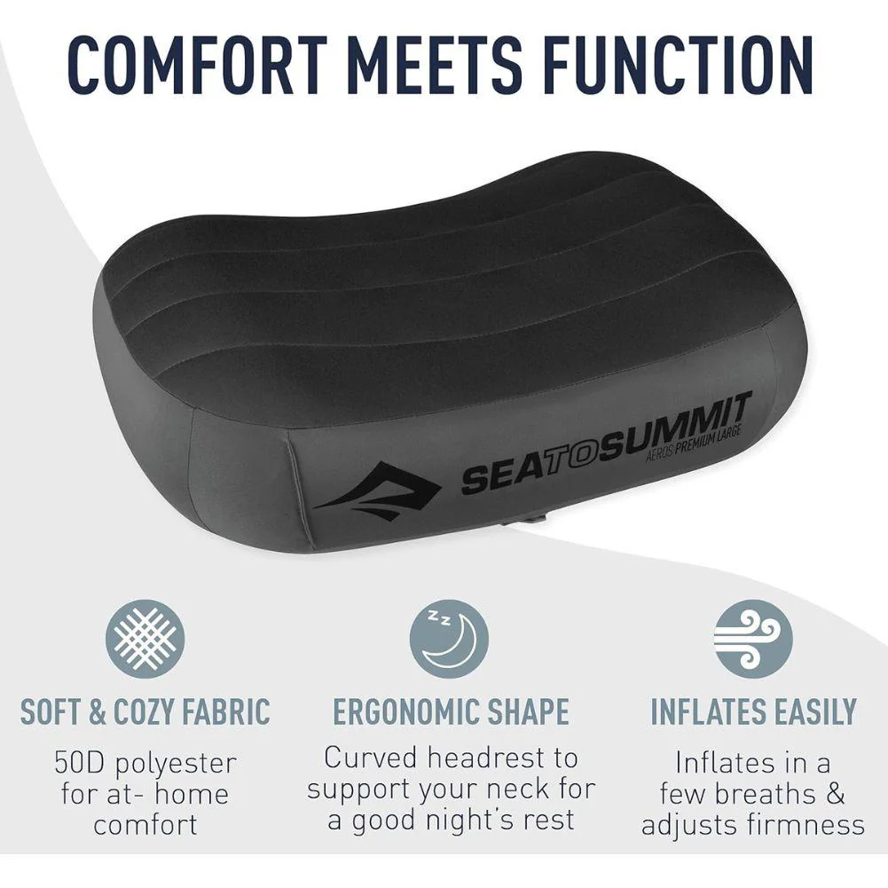 Sea To Summit Aeros Ultralight Pillow - Regular (Aqua) - Image 9