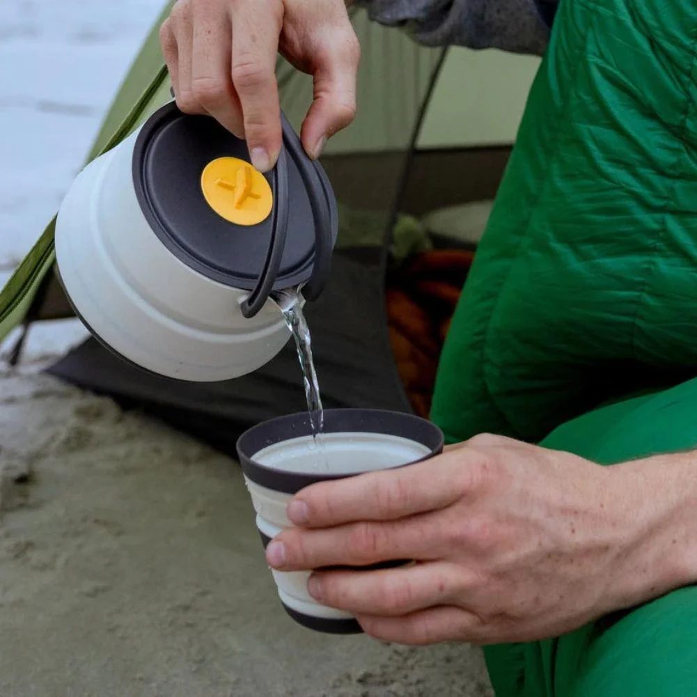 Sea To Summit Frontier UL Collapsible Kettle - 1.1L (Bone White) - Image 13