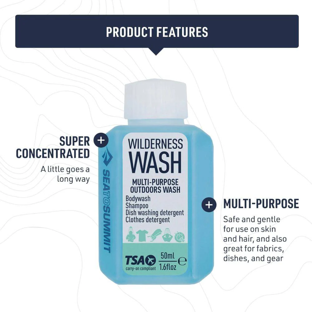 Sea To Summit Multi-Purpose Wilderness Wash 100ml - Image 2