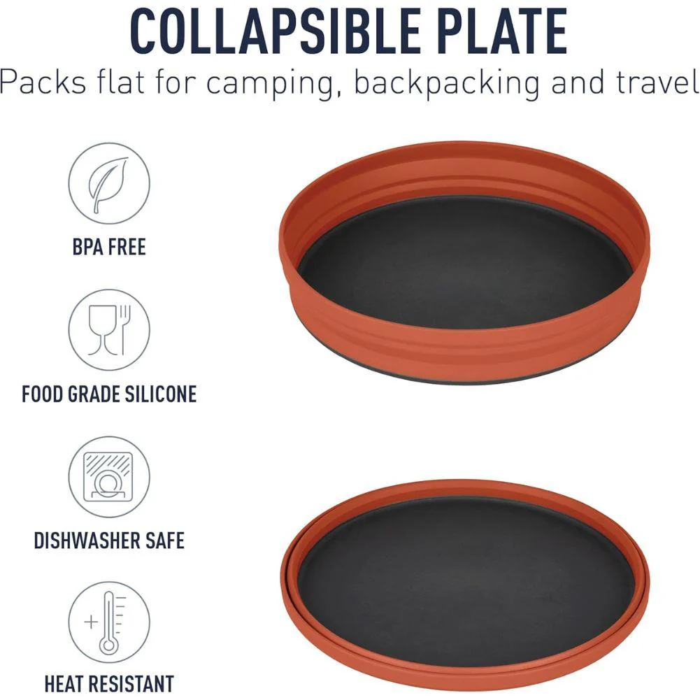 Sea To Summit X-Plate Collapsible Camping Plate (Sand) - Image 4