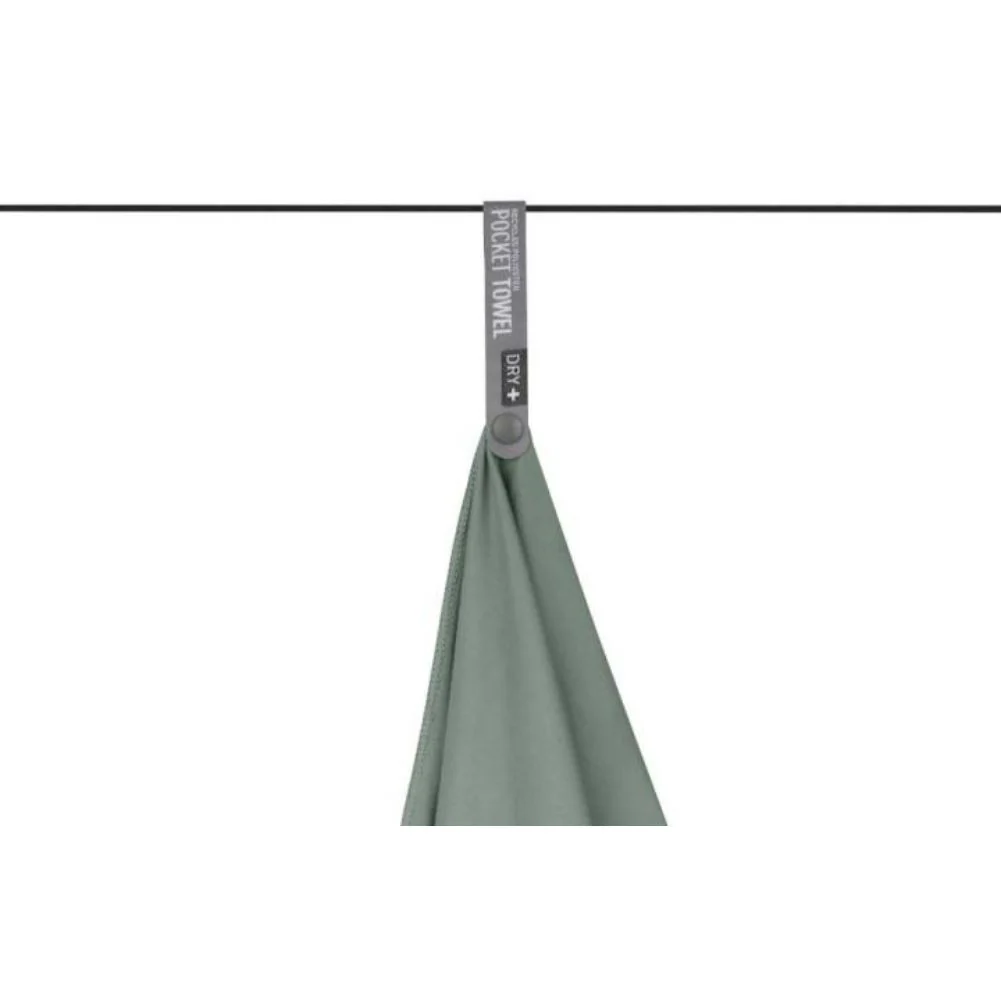 Sea To Summits Pocket Towel - X-Large (Sage Green) - Image 3