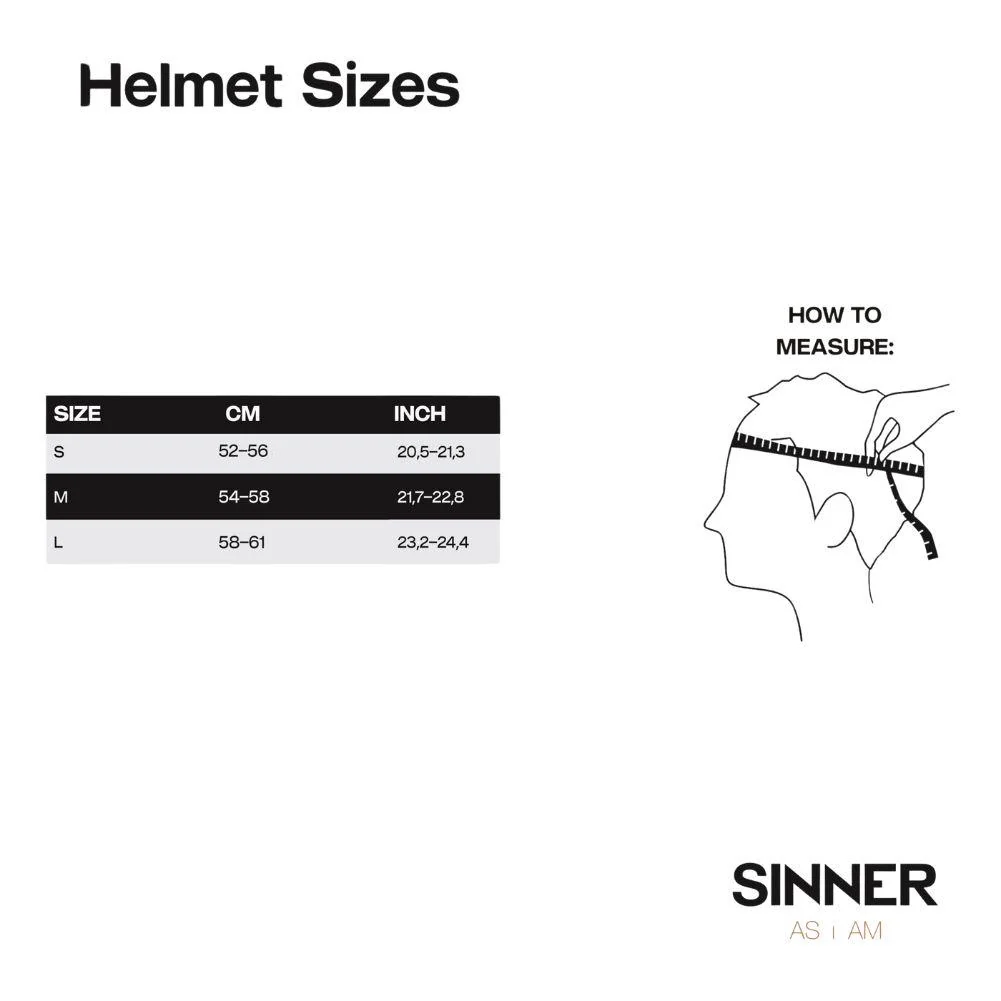 Sinner Crest Snow Sports Helmet (Orange Neon) - Image 5