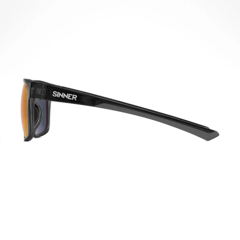 Sinner Spike Sunglasses - Red Sintec Lens (Black) - Image 3