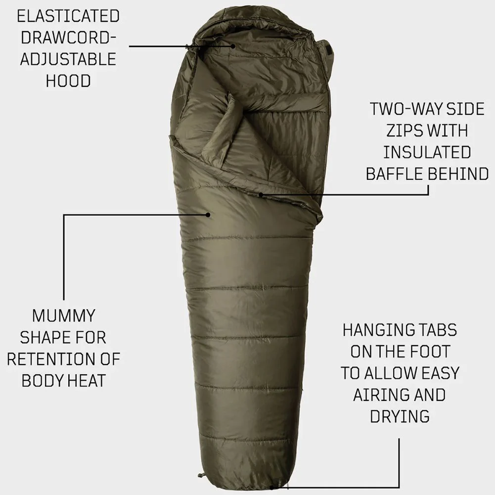 Snugpak Sleeper Lite (Basecamp) Sleeping Bag WGTE (Amethyst Purple) - Image 4