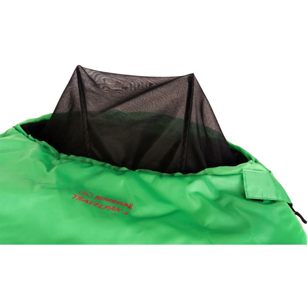 Snugpak Travelpak 3 Sleeping Bag WGTE - Left Zip (Emerald Green) - Image 3