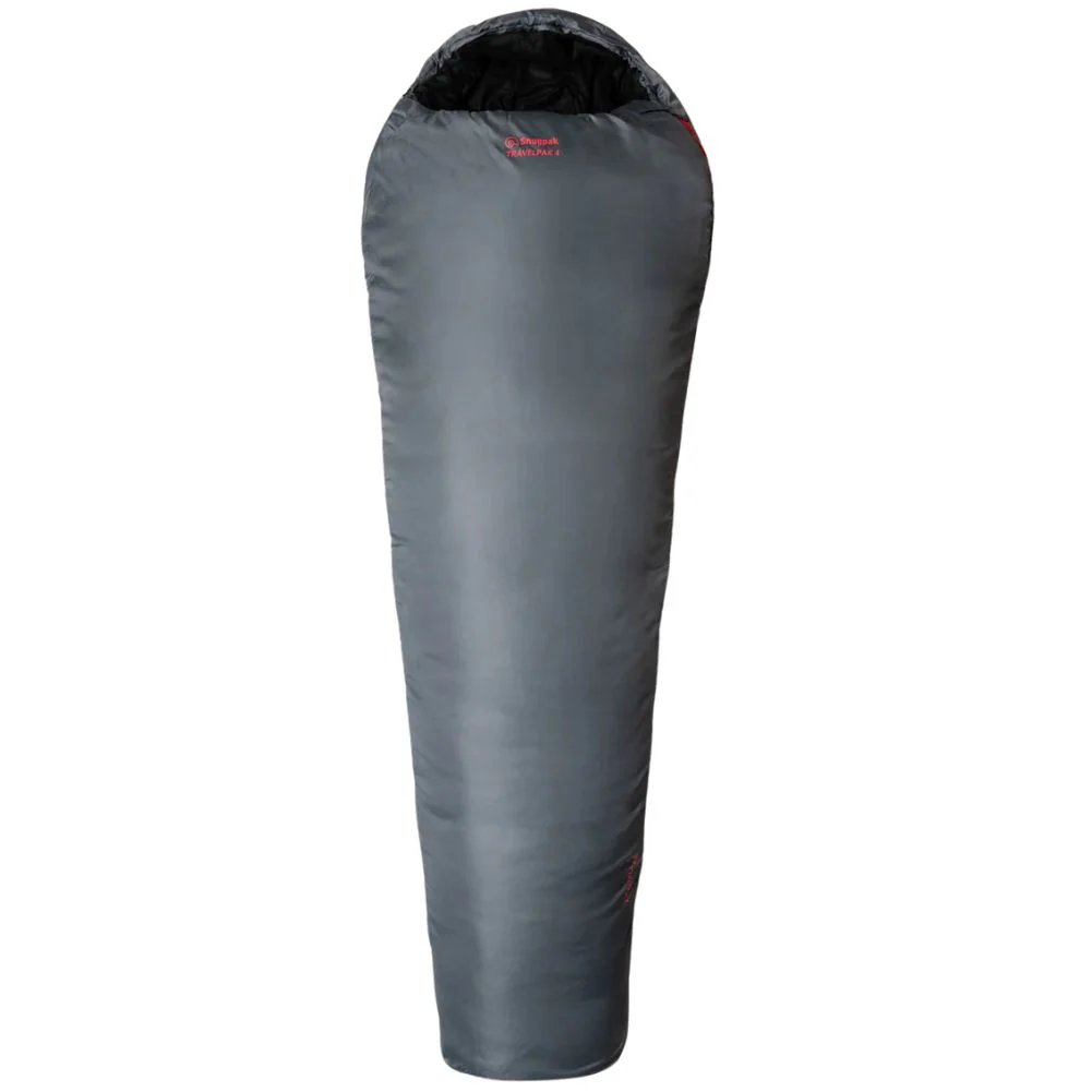 Snugpak Travelpak 4 Travel/Trekking Sleeping Bag (Pebble Grey)
