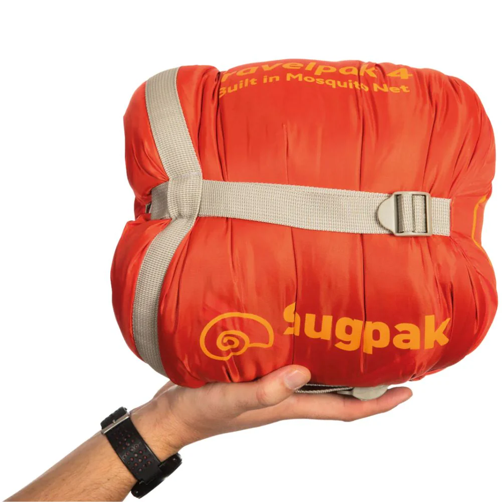 Snugpak Travelpak 4 Travel/Trekking Sleeping Bag (Pebble Grey) - Image 5