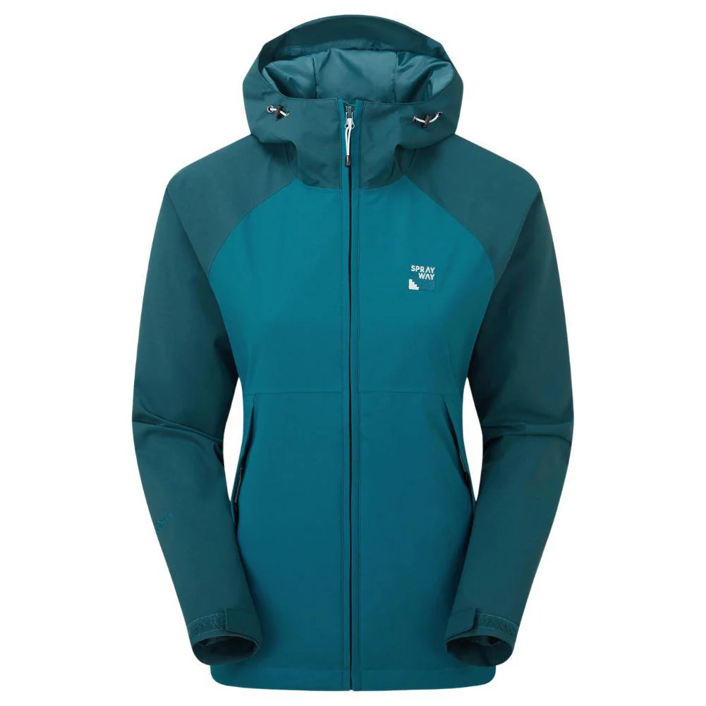 Sprayway Women's Marsco Waterproof Jacket (Blue Lagoon/Marine)