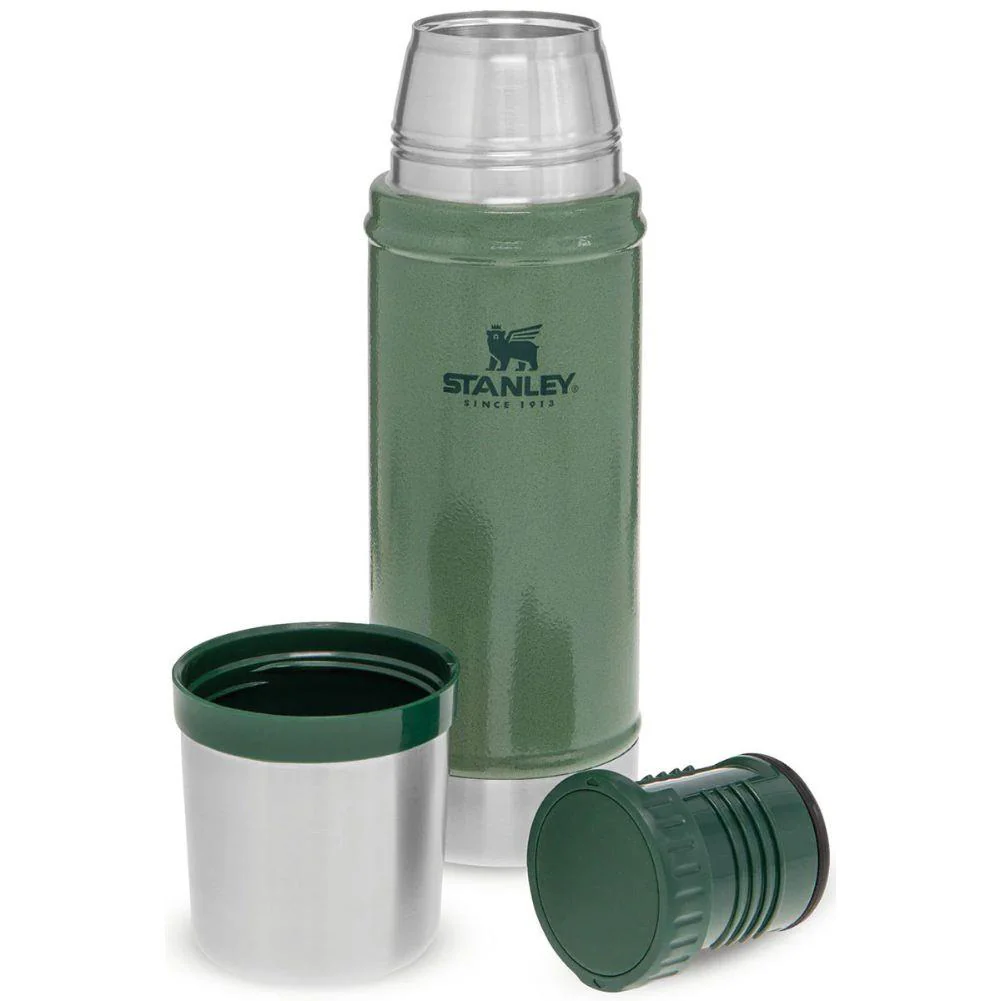 Stanley Classic Legendary Bottle 0.47L Flask (Hammertone Green) - Image 4