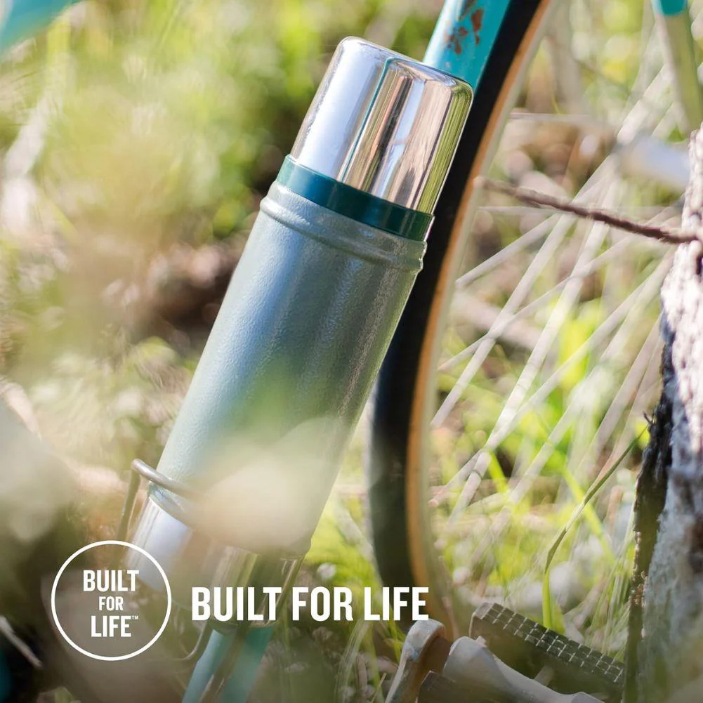 Stanley Classic Legendary Bottle 0.47L Flask (Hammertone Green) - Image 9