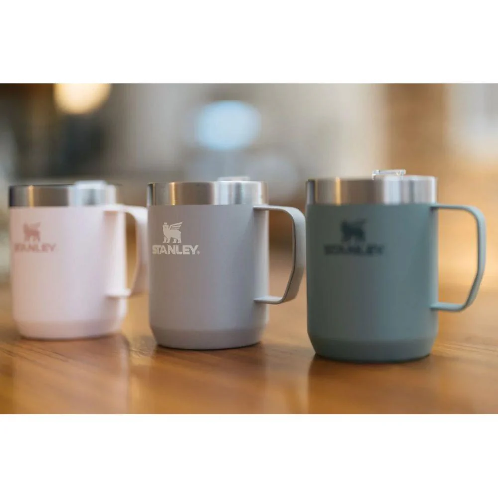 Stanley Everyday Camp 230ML Mug (Hot Coral) - Image 5