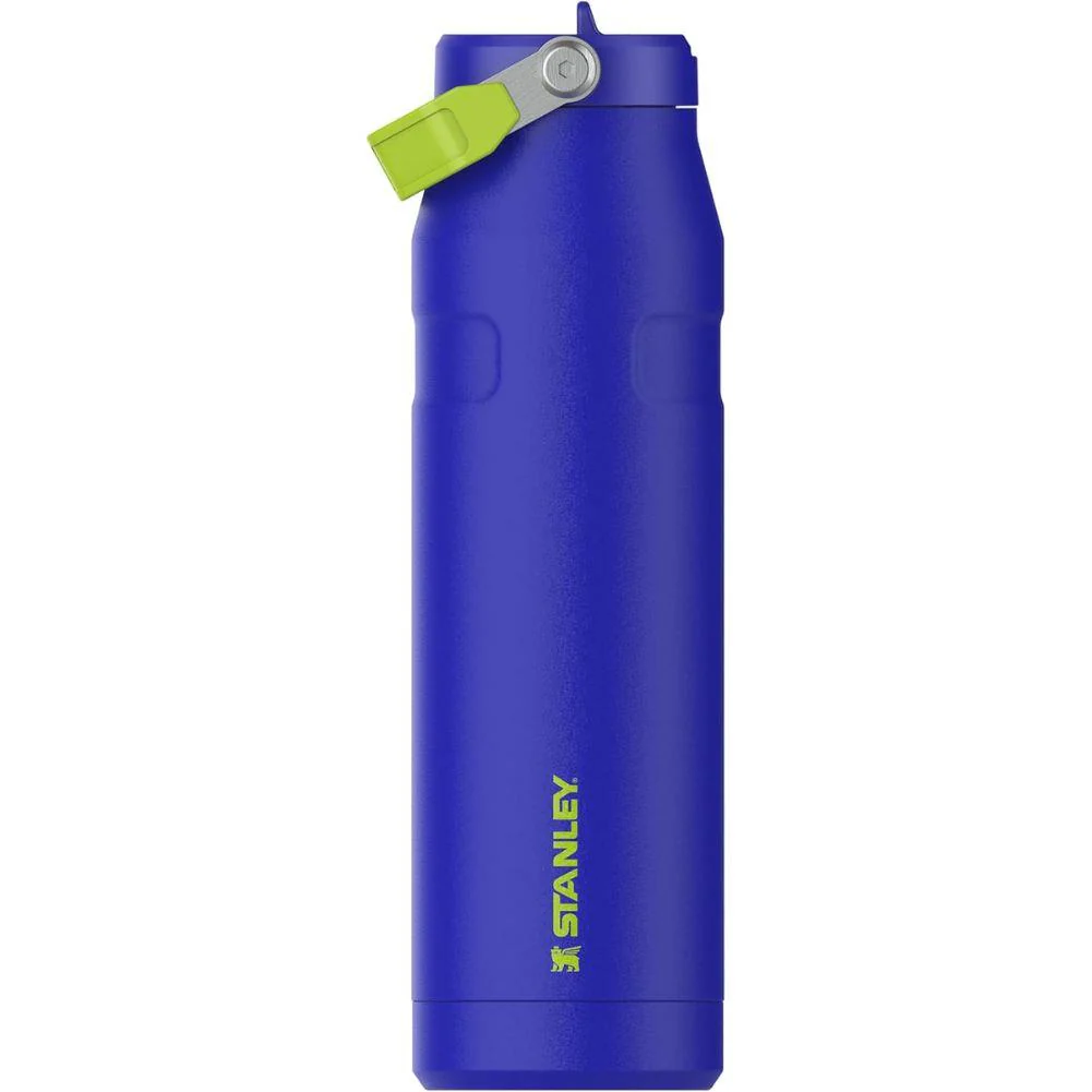 Stanley IceFlow Flip Straw 2.0 Bottle 1.06L (Cobalt Chartreuse)