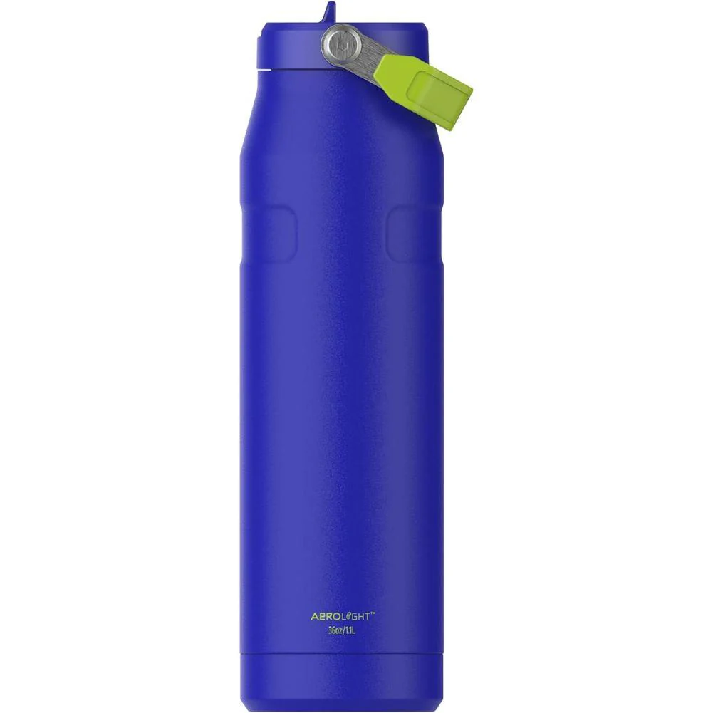 Stanley IceFlow Flip Straw 2.0 Bottle 1.06L (Cobalt Chartreuse) - Image 2