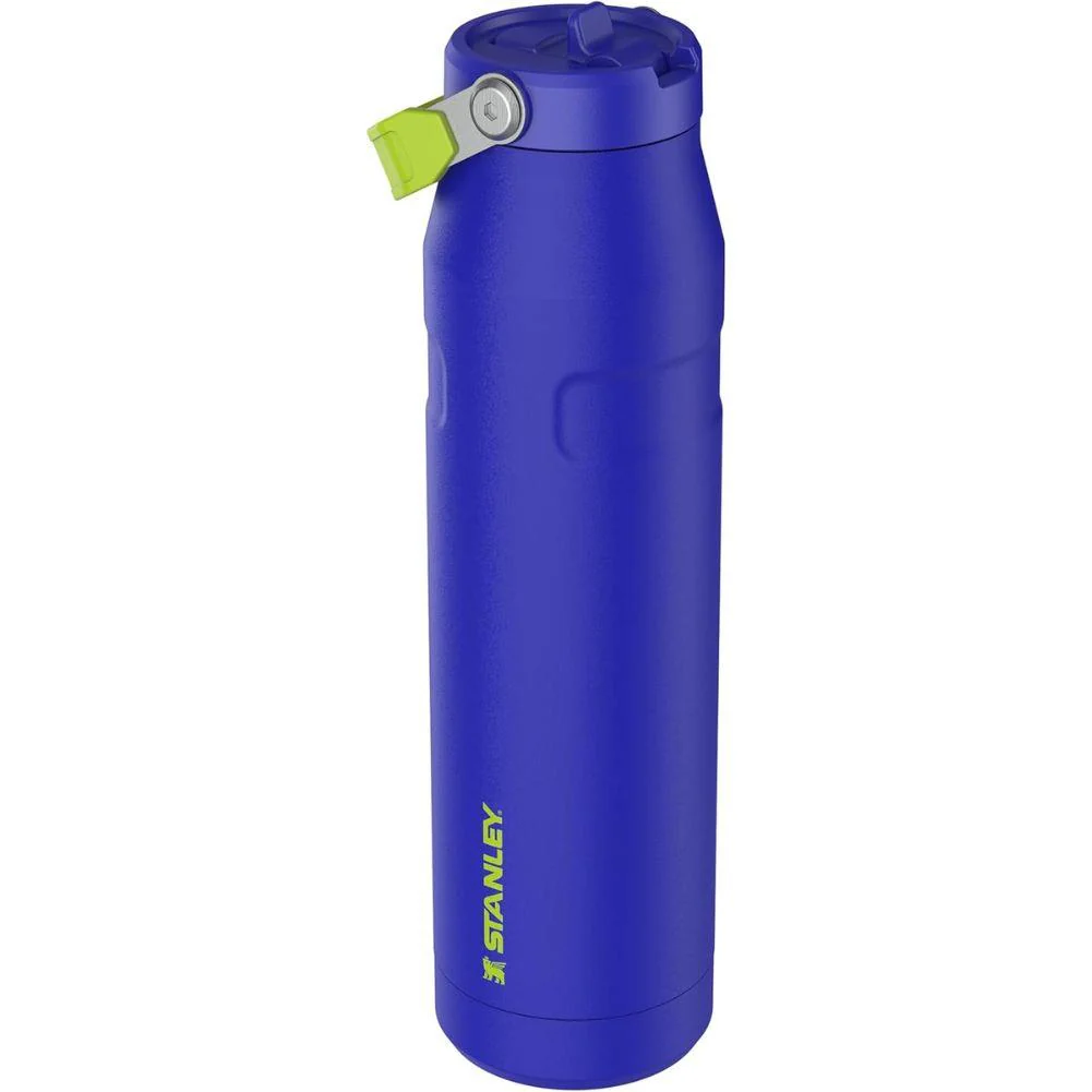 Stanley IceFlow Flip Straw 2.0 Bottle 1.06L (Cobalt Chartreuse) - Image 3