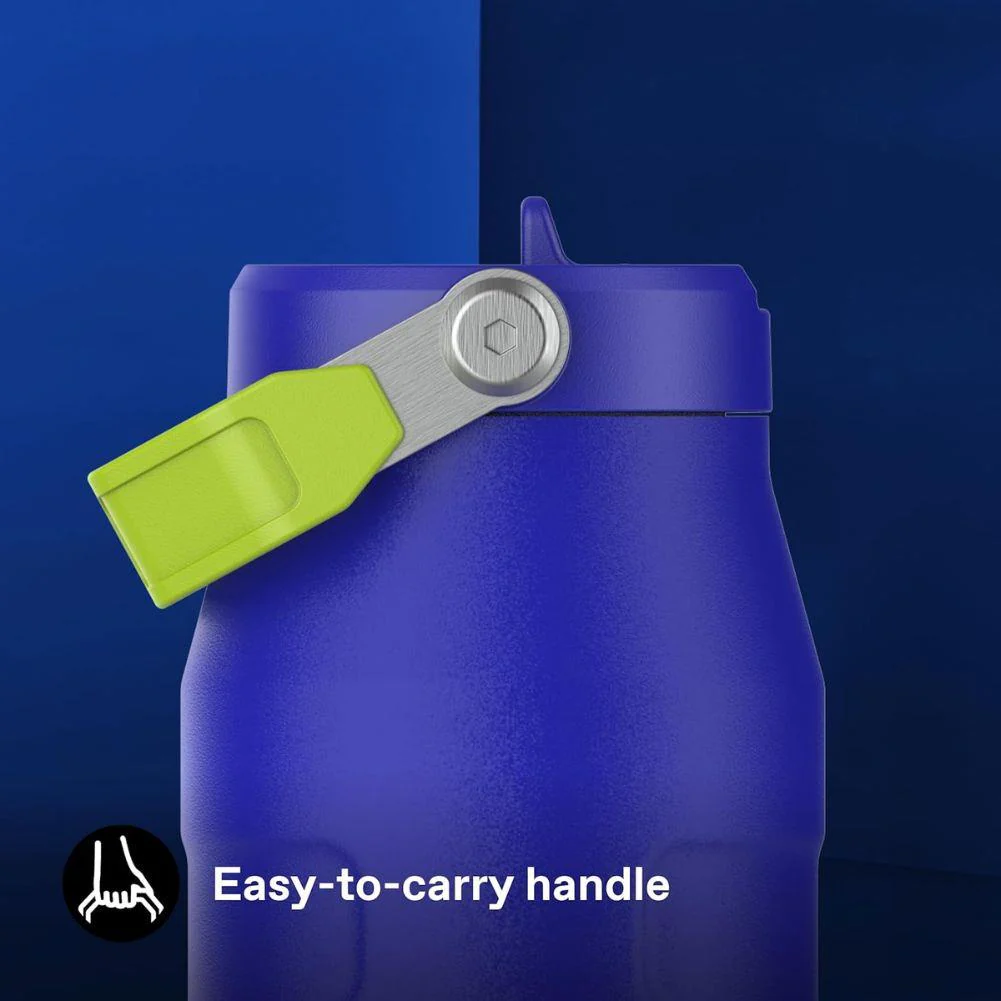 Stanley IceFlow Flip Straw 2.0 Bottle 1.06L (Cobalt Chartreuse) - Image 6
